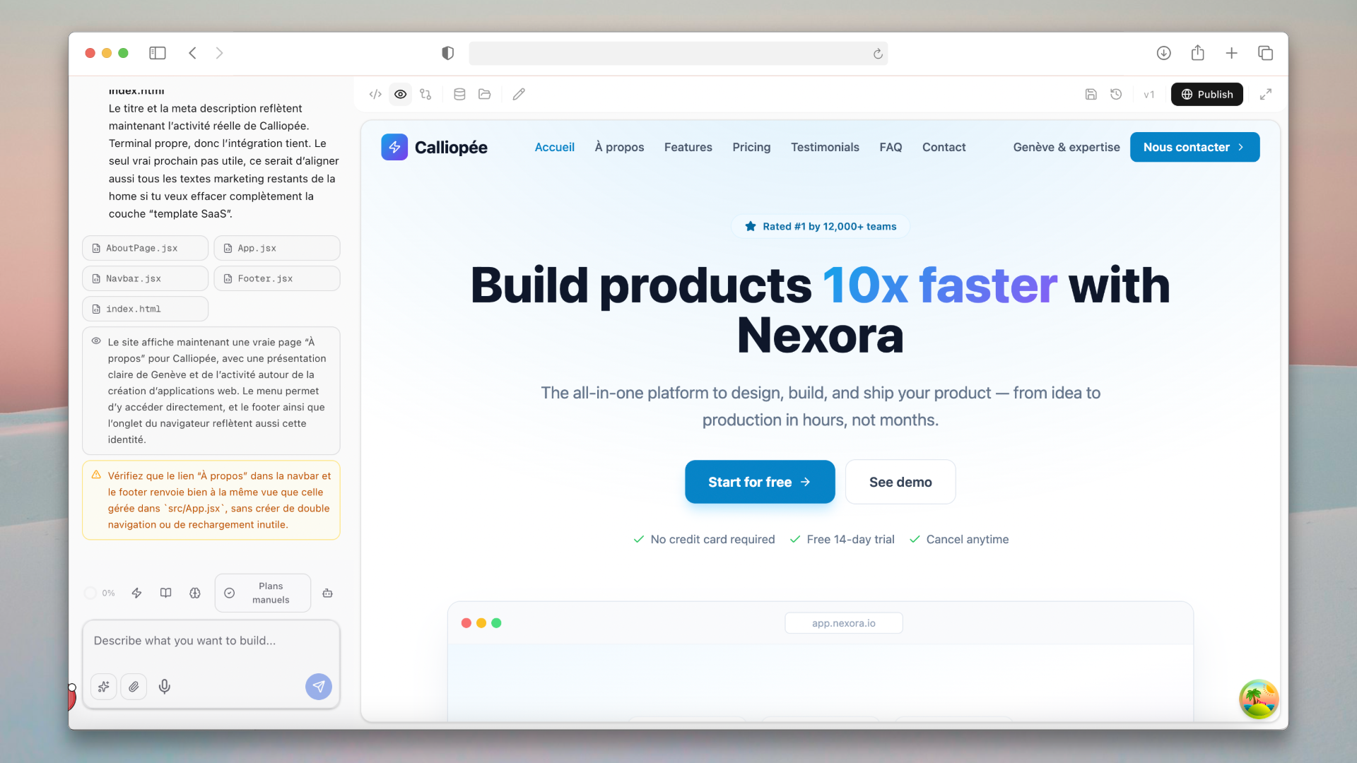 Sites vitrine & landing pages