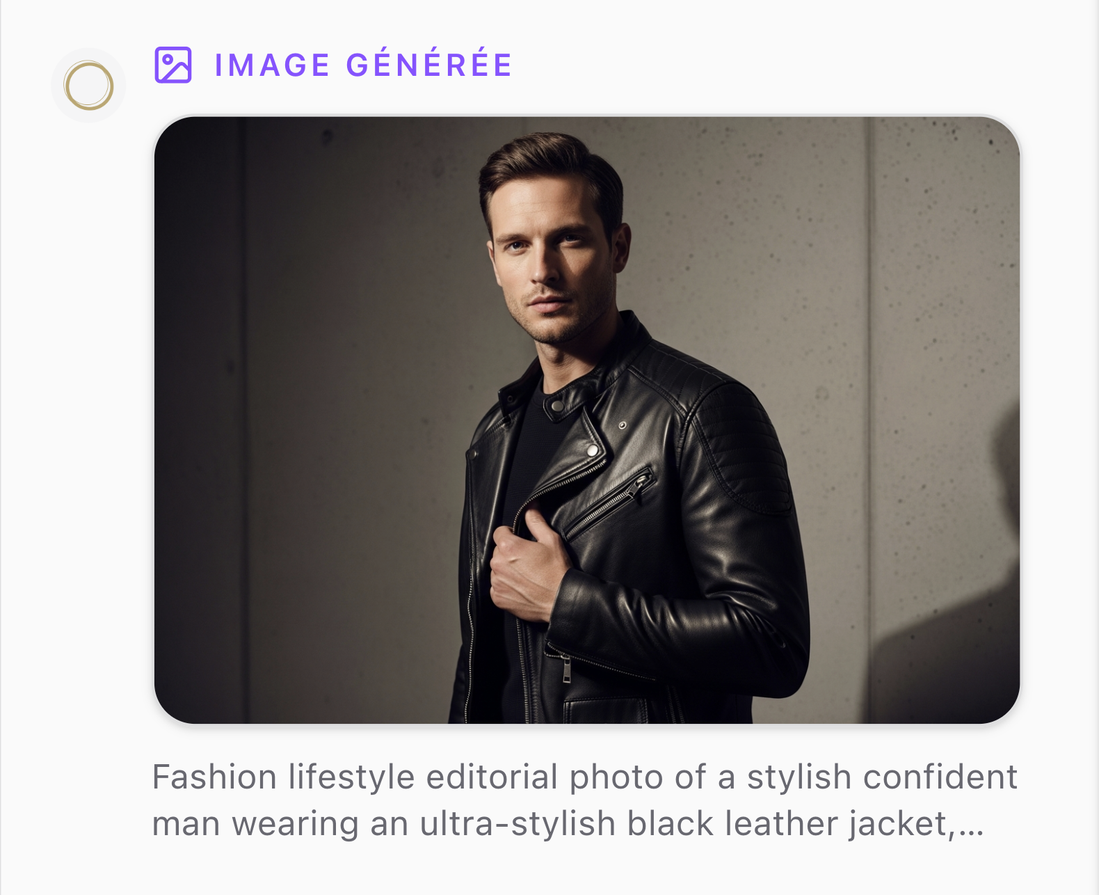 Génération d'images IA